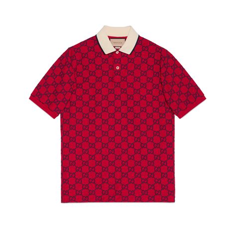 gucci gg stretch polo